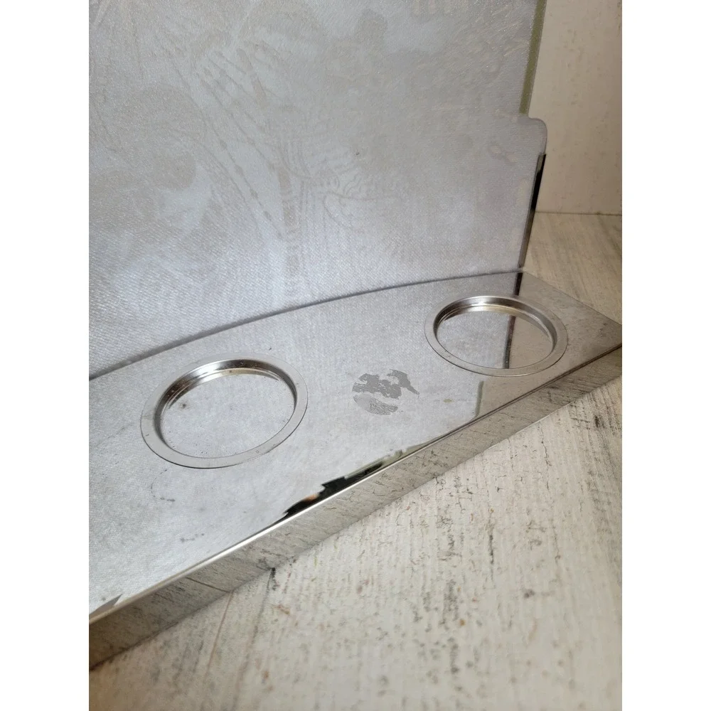 Party Lyte vintage Nativity scene tea light candle holder metal Xmas‎ home